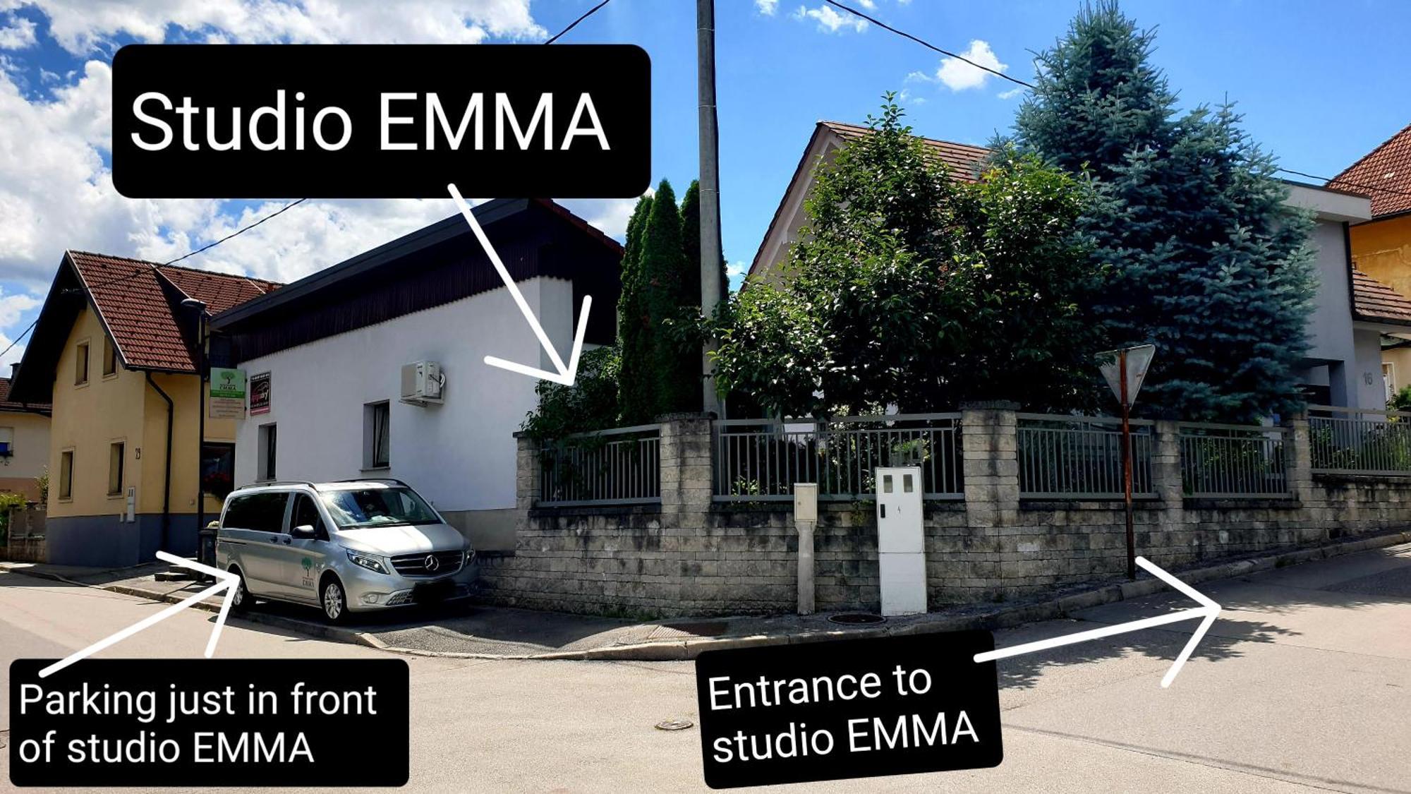 Studio Emma Ljubljana - Free Parking, Ac, Wifi Экстерьер фото